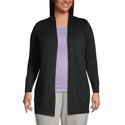 Plus size long sleeve cardigan best sale