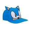 Sonic The Hedgehog Big Face Youth Blue Snapback Hat - 4 of 4