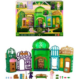 Universal Pictures’ Wicked Emerald City Small Doll Playset with 5 Play Spaces & 15 Accessories - 1 of 4