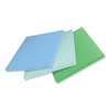 Post-it Notes Super Sticky 100% Recycled Paper Super Sticky Notes, Ruled, 4" x 4", Oasis, 70 Sheets/Pad, 3 Pads/Pack - image 3 of 4