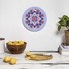 Angela Minca Modern floral mandala Cutting Board - Round - image 3 of 3