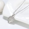 Tree of Life Pendant Necklacefor Women Sterling Silver Cz Ginger Lyne Collection - 2 of 4