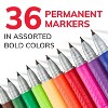 BIC Intensity Permanent Markers Ultra Fine Point Assorted Colors 809229 - 2 of 4