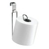 LunaLulinlk Over-the-Tank Toilet Paper Holder, Chrome - 4 of 4
