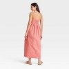 Women's Seersucker Maxi A-Line Dress - A New Day™ - 2 of 3