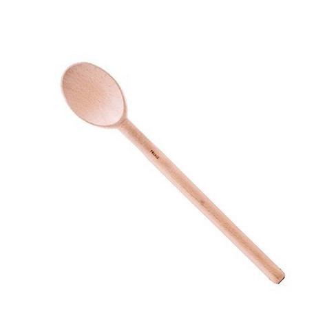 Kitchen Supply Beechwood Mixing Spoons from France 12 inch Slotted