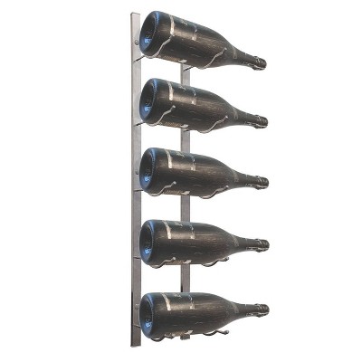 Epicureanist 5 Bottle Magnum Metal Wine Rack