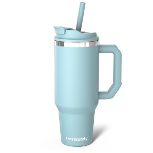 FrostBuddy Thicc Buddy Insulated Tumbler | Available in 40oz & 50oz Sizes | Stainless Steel + Chapstick Holder - 1 of 4