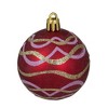 Northlight 12ct Red and Gold Shatterproof Shiny and Matte Christmas Ball Ornaments 2.25" (60mm) - 4 of 4