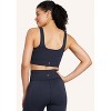 Peloton Women's Seamless Square Neck Bra, Ink - 3 of 4