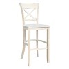 International Concepts Charlotte Bar Height Stool - 30" Seat Height - 3 of 4