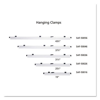 Sand Steel Mobile Plan Center with 18 Hanging Clamps