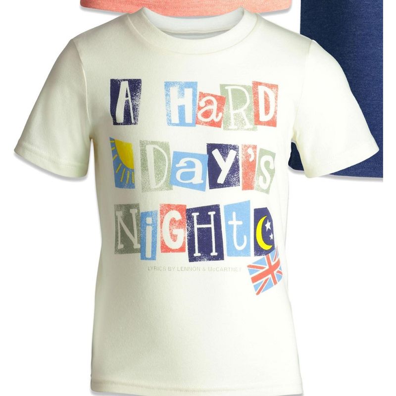 Lyrics by Lennon and McCartney Baby 5 Pack Pullover T-Shirts Infant , 2 of 8
