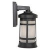 Craftmade Lighting Composite Lanterns 1 - Light Wall Light in  Textured Black - 3 of 4