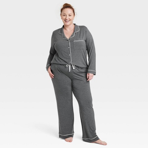 Women's Beautifully Soft Short Sleeve Notch Collar Top And Shorts Pajama  Set - Stars Above™ : Target