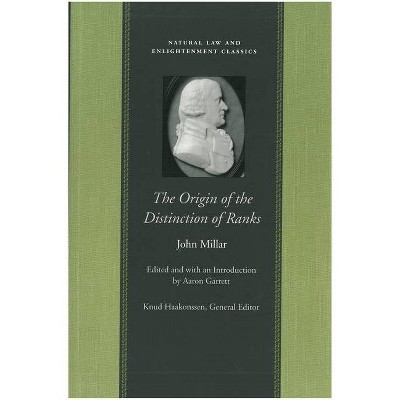 The Origin of the Distinction of Ranks - (Natural Law and Enlightenment Classics (Paperback)) by  John Millar (Paperback)