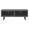 Modway Kurtis MDF and Particleboard TV Stand for TVs up to 52" in Charcoal - 3 of 4