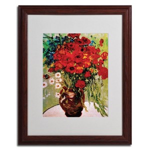 Trademark Fine Art - Vincent van Gogh 'Daisies & Poppies' - 1 of 3