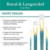 Royal Langnickel White Taklon Value Pack Brush Set-12/Pkg - 4 of 4