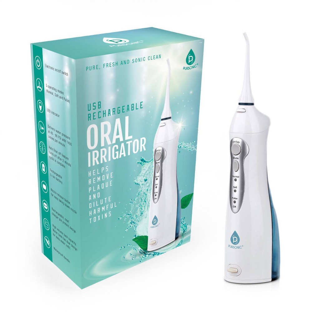 Photos - Electric Toothbrush Pursonic USB Rechargeable Water Flosser