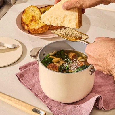 Sage Green Aluminum Non-Stick Petite Cooker with Lid