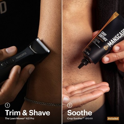 MANSCAPED The Lawn Mower 4.0 Pro Essentials Kit, SkinSafe Electric Groin and Body Hair Trimmer,  Men's Grooming Gift Set