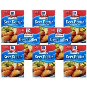 McCormick Golden Dipt Beer Batter Seafood Batter Mix - 8 pack, 10 oz - 1 of 4