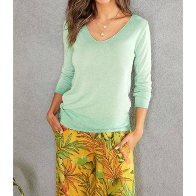 Women's Lurex Edge Top - Venti6