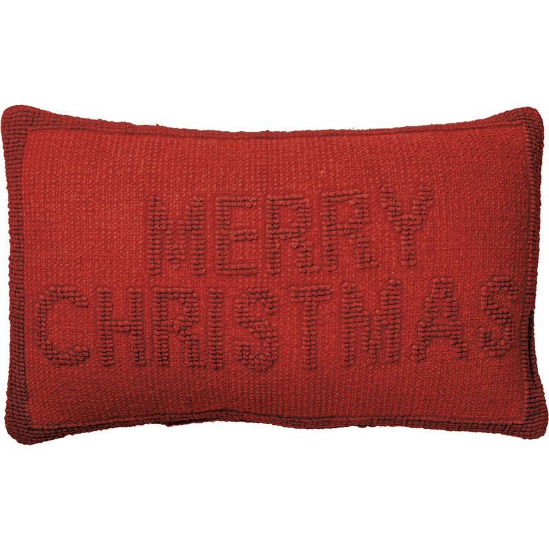 Primitives by Kathy Merry Christmas Knobby Pillow - 19" x 12", 3 of 4