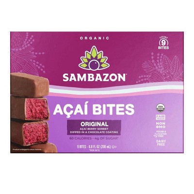 Image of Sambazon Frozen Superfruit Acai Bites - Original - 9ct