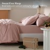 Cotton Tencel Sheet - Luxury Hotel Bedding Set, Soft, Cooling & Breathable for Hot Sleepers, Deep Pocket Up to 16 Inches - 4 of 4