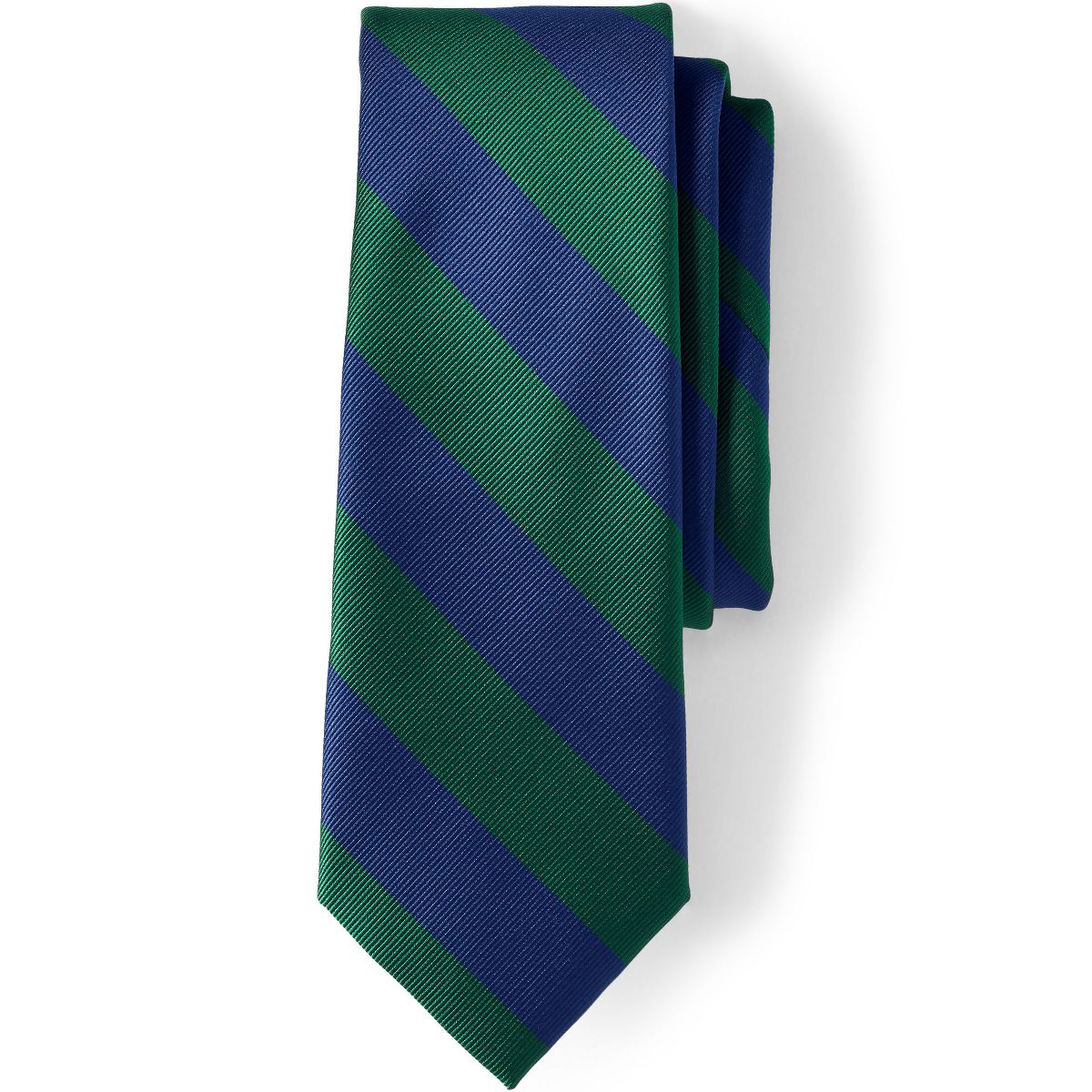 Lands' End School Uniform Kids Stripe To Be Tied Tie - thumbnail 6