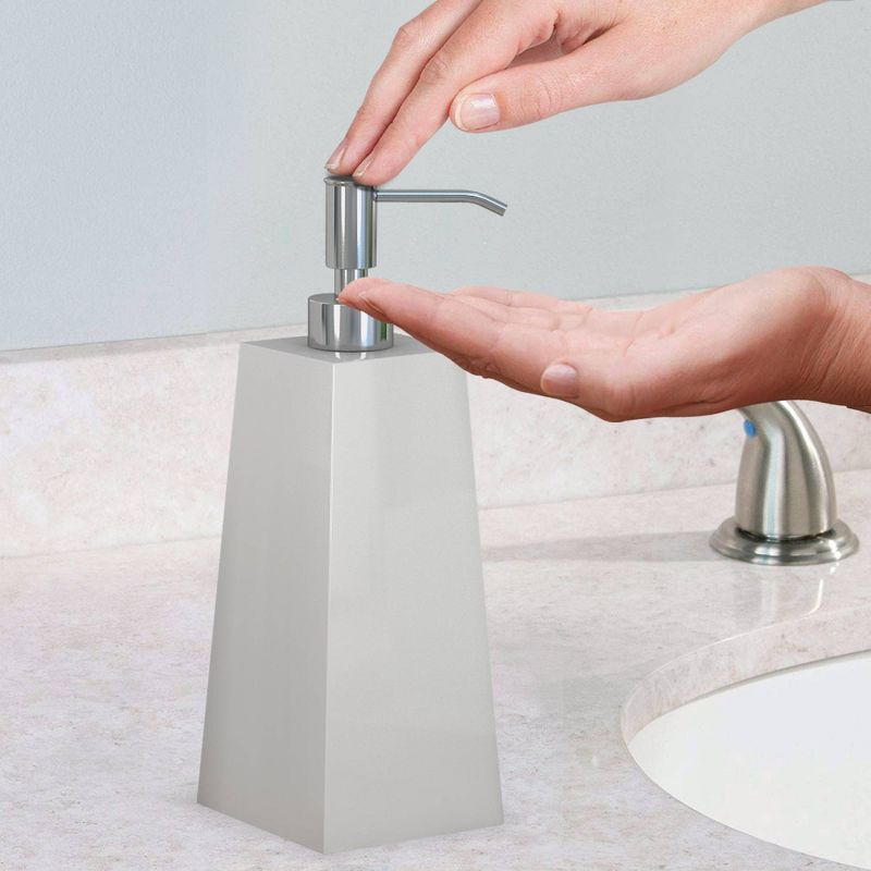 Elegant Lotion and Soap Dispenser - Nu Steel, 5 of 6