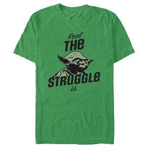 Men's Star Wars: The Empire Strikes Back Real the Struggle Is T-Shirt - 1 of 3