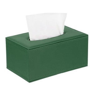 Unique Bargains Magnetic Bottom Tissue Box Cover 1Pc - 1 of 4