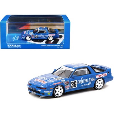 Toyota Supra Turbo (MA70) RHD #36 Masanori Sekiya - Hitoshi Ogawa JTC  (1990) 1/64 Diecast Model Car by Tarmac Works