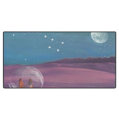 MsGonzalez The sun will come out again Desk Mat - Deny Designs