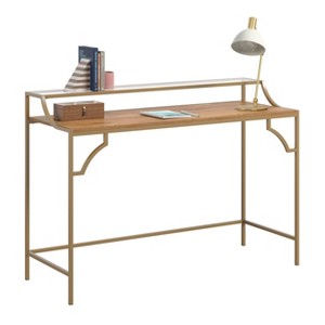 Sauder International Lux Writing Desk Sindoori Mango - 1 of 4