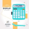 CATIGA 12-Digit Desktop Calculator, Large LCD, Sensitive Buttons, Dual Solar Power, Standard Function for Office, Home, School, CD-2786 - 3 of 4