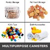38oz Airtight Food Storage Canister with Clamp Lid & Spoon, for Dry Food - 4 of 4