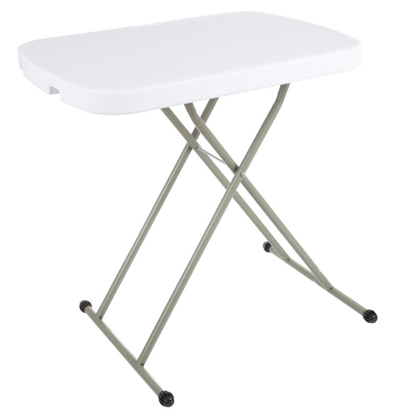 Hasting Home Adjustable Folding Table - Lightweight Portable Folding Desk, 1 of 9