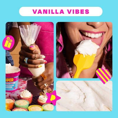 Piiper Vanilla Vibes Buttercream Frosting - 16oz
