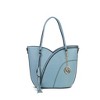 MKF Collection Imogene Two-tone Whip Stitches Vegan Leather Women’s Shoulder bag with Wallet by Mia K - 2 of 4
