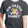 Boys' - Baby Shark - Fintastic Family Short Sleeve Graphic T-Shirt - 2 of 4
