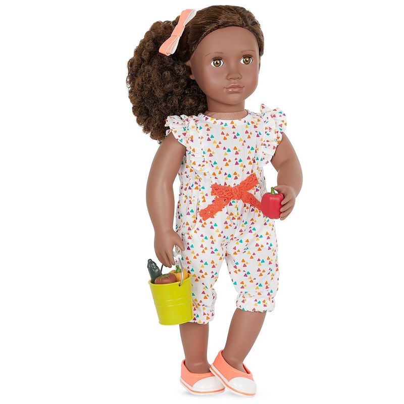 Our Generation Nahla with Storybook &#38; Accessories 18&#34; Posable Gardening Doll, 4 of 10