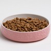 Mason Cash: Paw Print Pet Saucer - Pink - 5.2", 6.8oz - Cat Food-Water Dish - 4 of 4