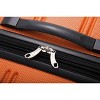 Rockland Melbourne Hardside Expandable Luggage with Spinner Wheels Orange 2 Piece (20/28) - 3 of 4
