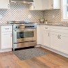 HomeStock Outdoor Washable Ocoee Ivory & Brown 2' X 3', Machine Woven with Printed Designs, Coastal - 3 of 4
