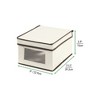 Apex Vanguards 6-Piece Cream Stackable Closet Storage - 2 of 3