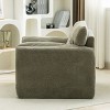 Modern Oversized Accent Chair, Chenille Upholstered Armchair Single Sofa Lounge Chair for Living Room/Bedroom - ModernLuxe - 4 of 4
